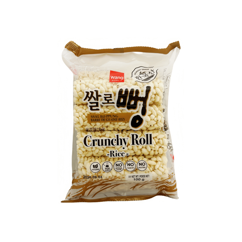 Wang Korean crunchy rice roll 100g