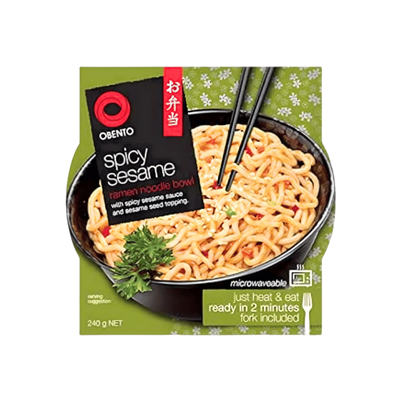 Obento spicy sesame ramen noodle bowl 240g