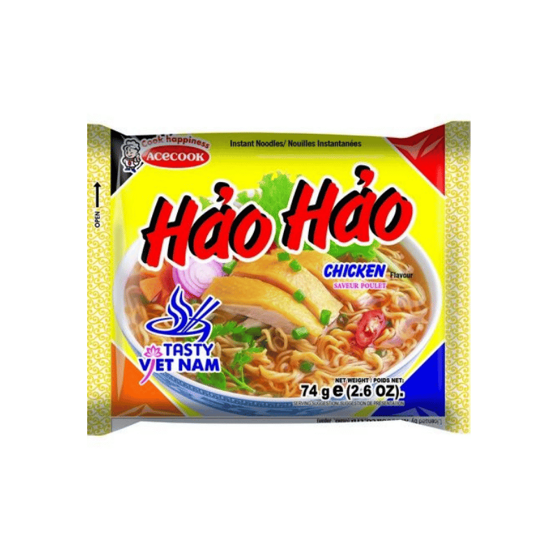 Acecook HaoHao instant noodles chicken 74g