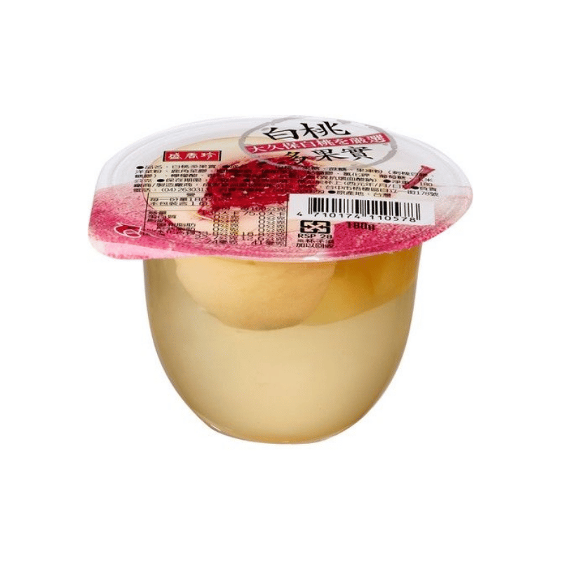SXZ fruit jelly white peach 180g