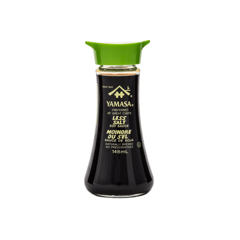 Yamasa genne less salt shoyu soy sauce 150ml / vähemmän suolaa soijakastikkeessa
