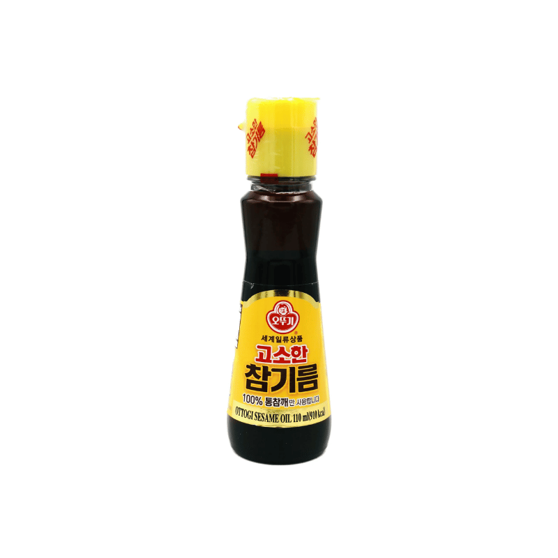 Ottogi pure sesame oil 110ml / puhdasta seesamiöljyä