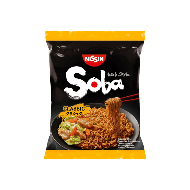 Nissin instant soba noodles classic 109g / soba-nuudeleiden klassikko