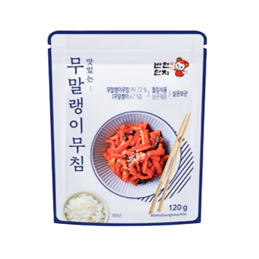 Banchandaji seasoned dried radish strips 120g