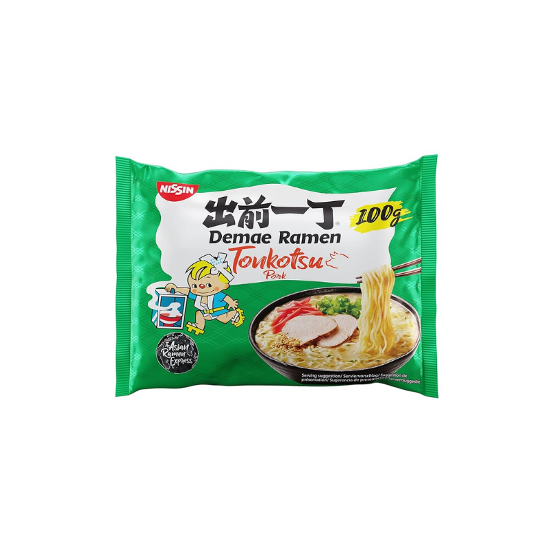 Nissin instant noodle Demae ramen tonkotsu 100g