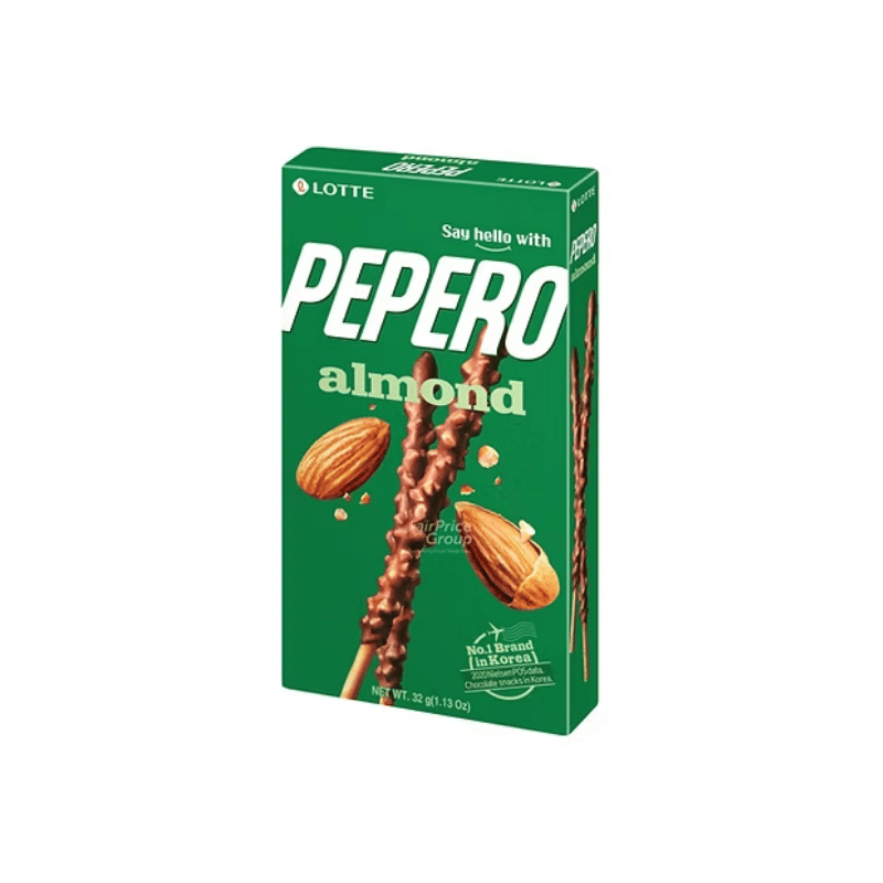 Lotte Pepero biscuit almond 32g / keksi manteli