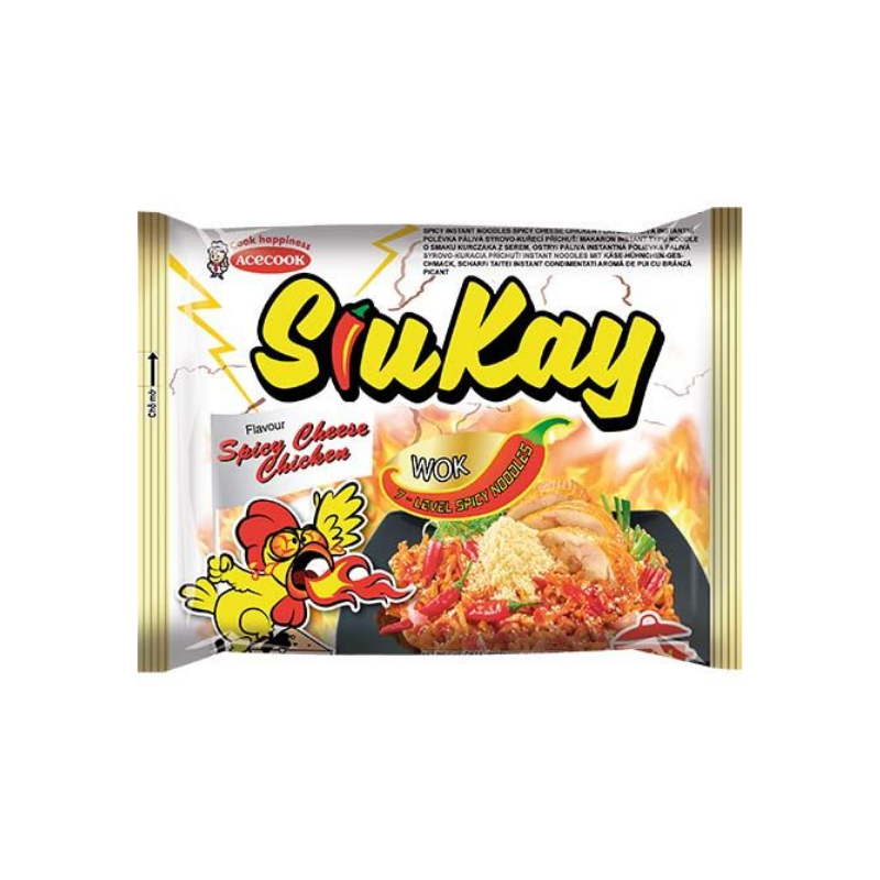 Acecook instant noodles Siu Kay spicy cheese chicken 127g