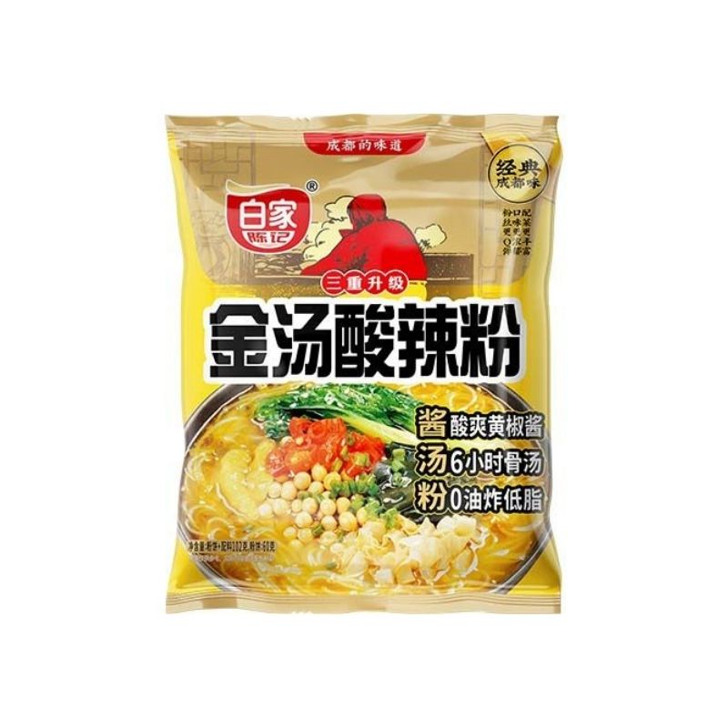 Baijia Instant Vermicelli Sour Soup Flavour 102g