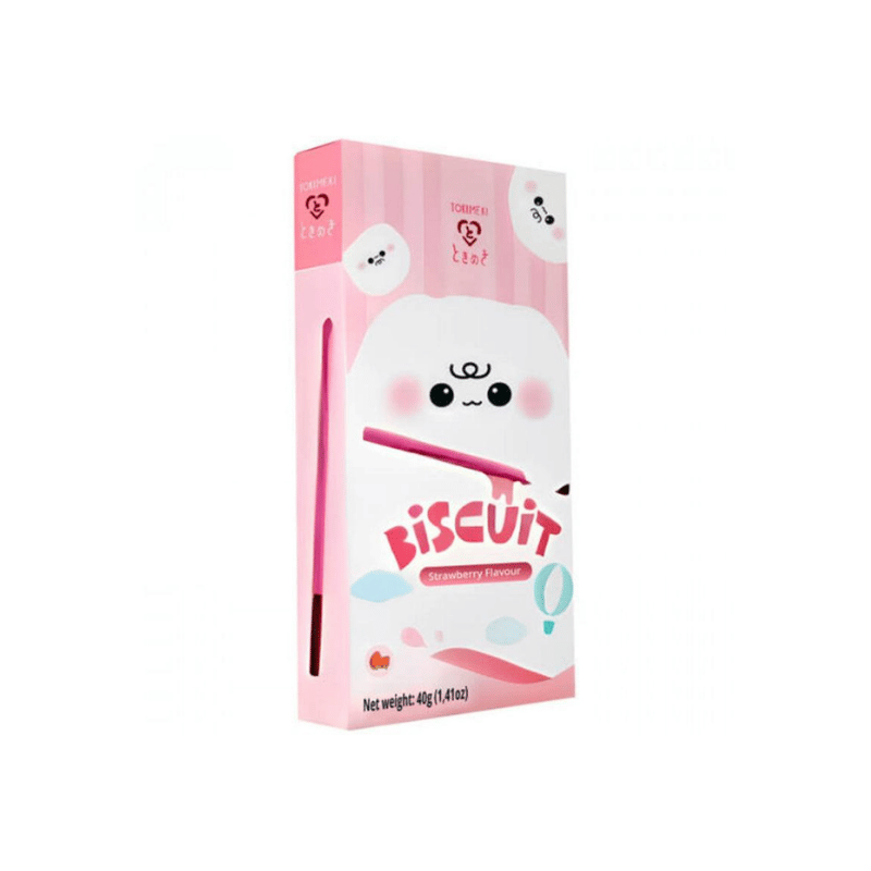 Tokimeki biscuit stick strawberry 40g