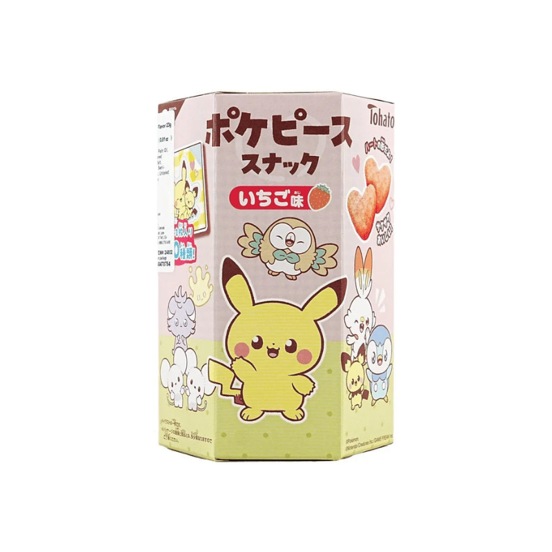 Tohato biscuit Poke Peace strawberry flavor 23g / keksi mansikanmakuinen