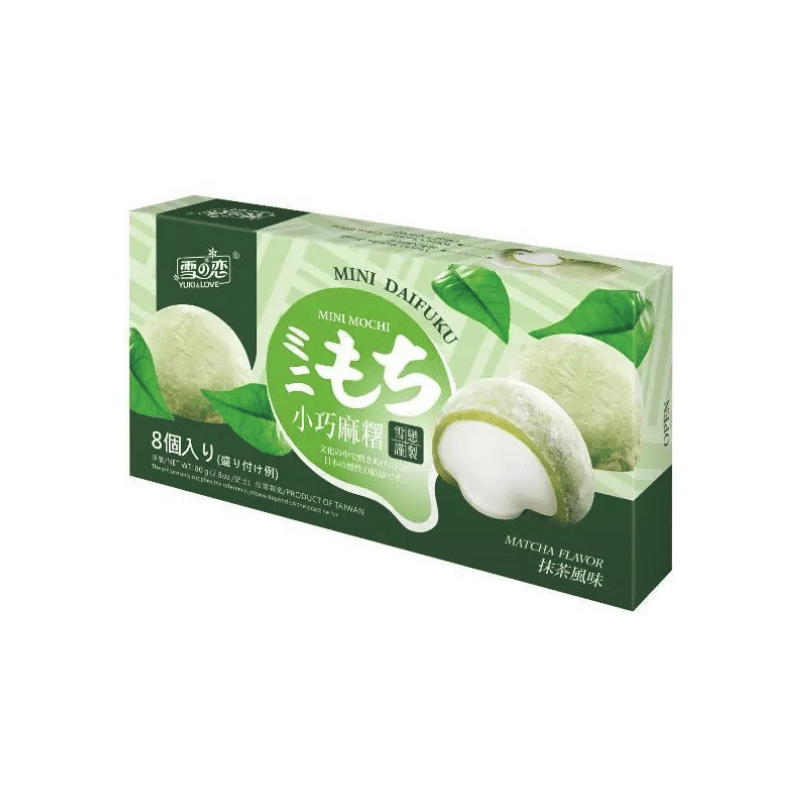 Yuki Love Mini mochi matcha flavor 80g / matcha maku
