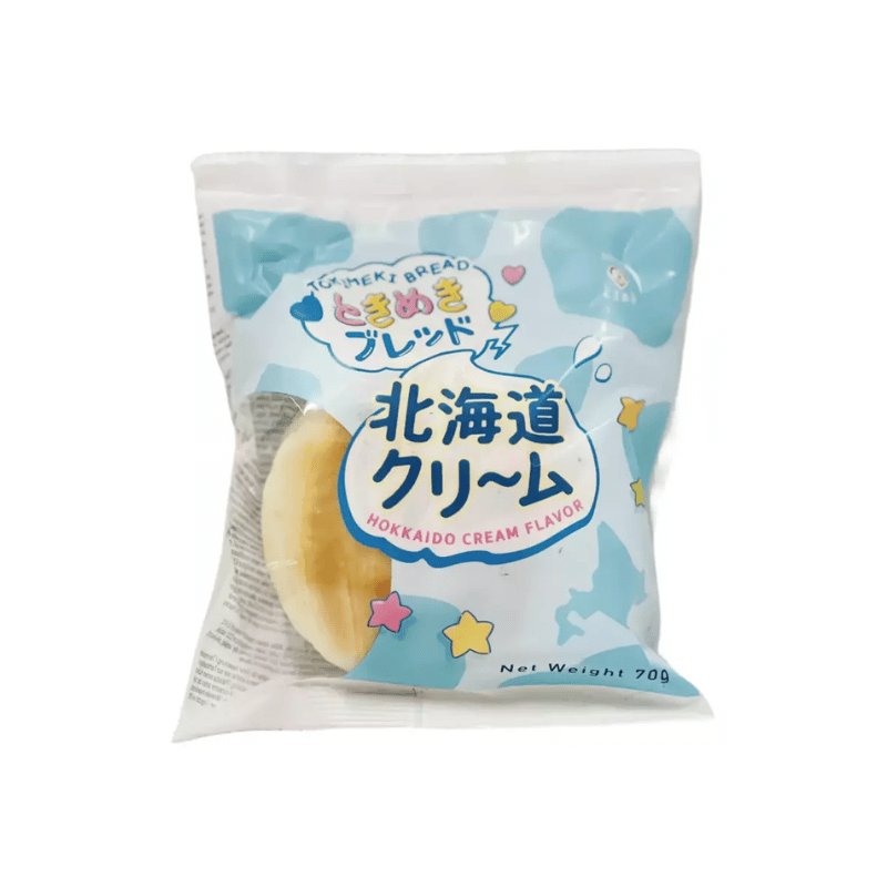 Tokimeki bread Hokkaido cream flavor 70g