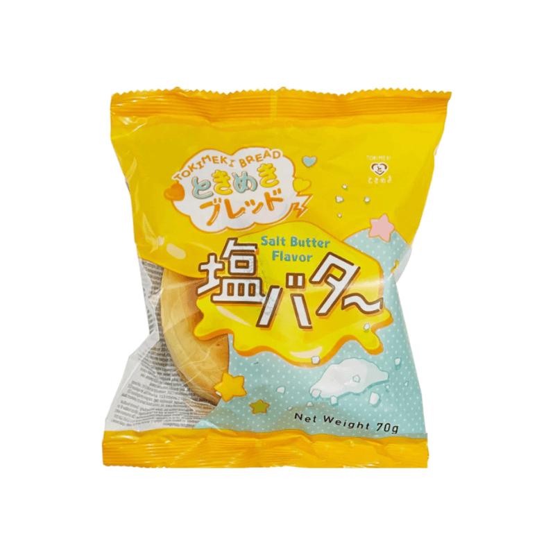 Tokimeki bread salt butter flavor 70g / leipä suola voin maku