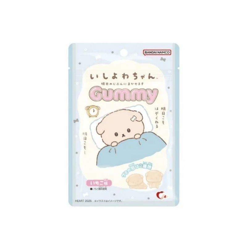 Heart Ishiyowa gummy strawberry flavor 41g / mansikkakarkki