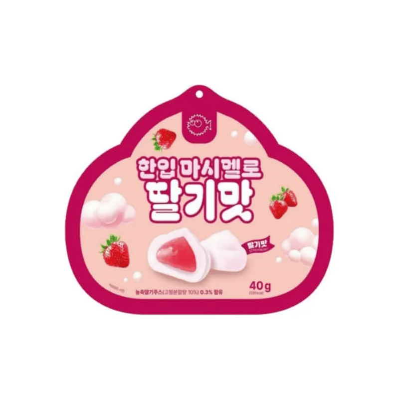 Sunyoung bite-sized marshmallows strawberry 40g / vaahtokarkkeja mansikka