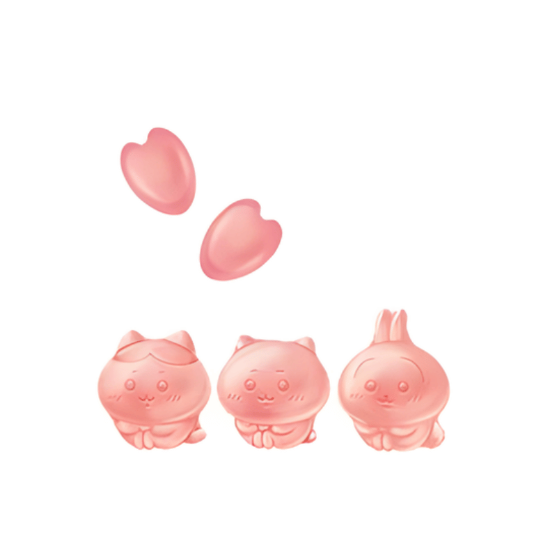Bandai Chiikawa flower fortune-telling gummy 60g