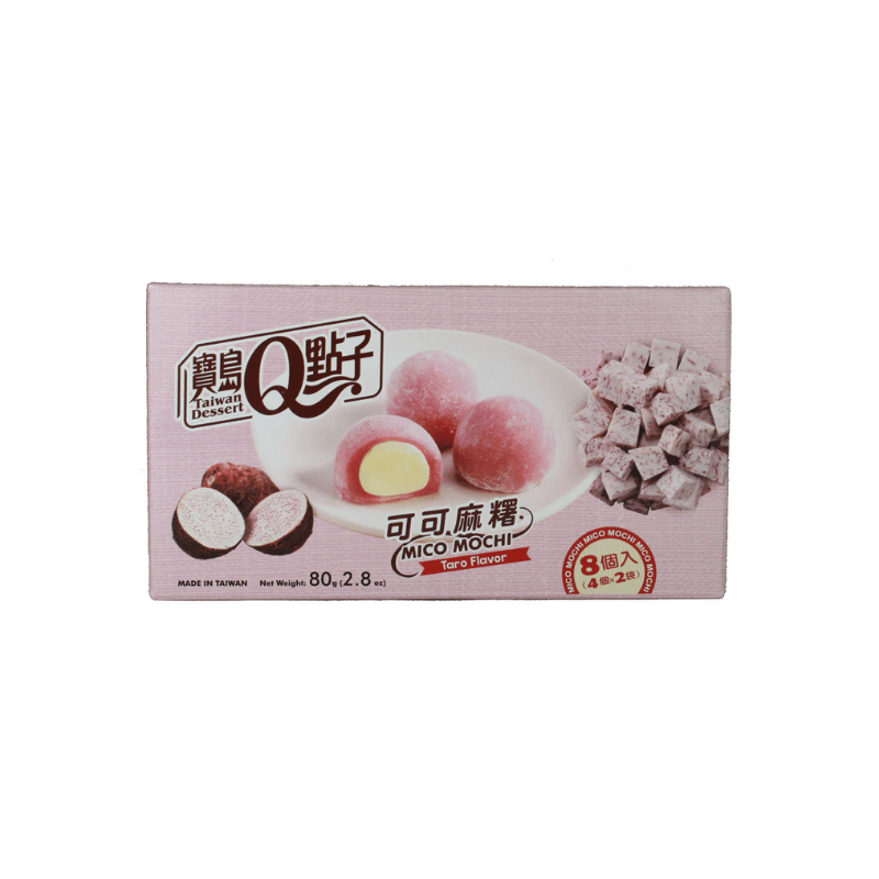 Q mico mochi taro flavor 80g / mochi taro maku