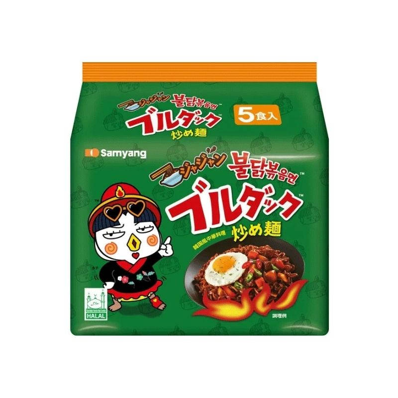 Samyang Buldak Jjajang woknudlar 140g