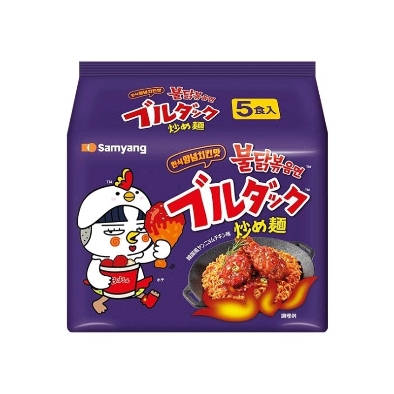 Samyang Buldak Yangnyeom kyckling wokade nudlar 140g