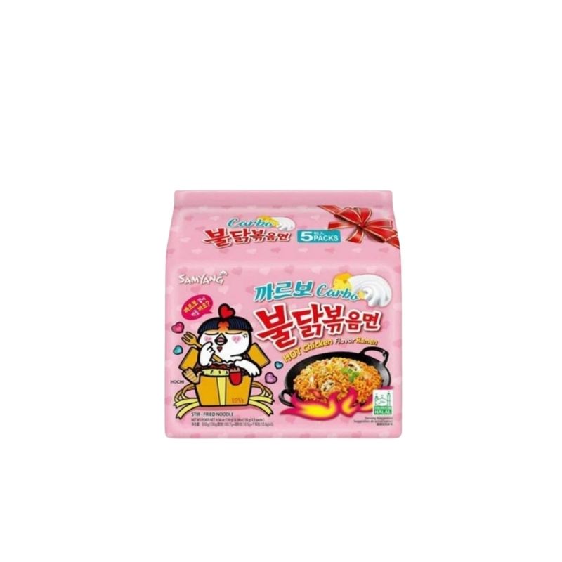 Samyang Buldak Carbonara hot chicken flavor ramen 130g