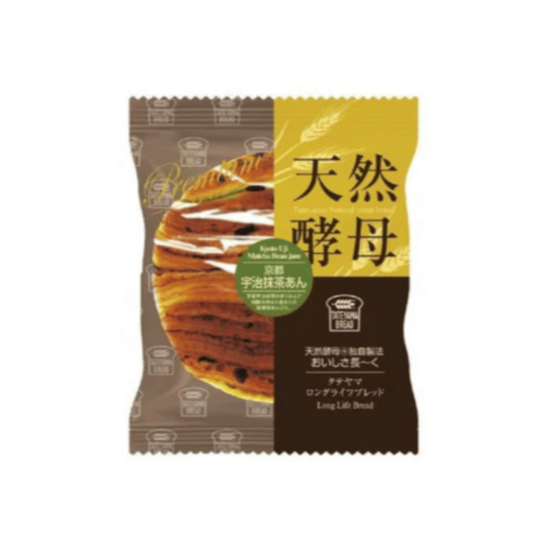 Natural Yeast Bread Uji Matcha 95g / matcha-leipä