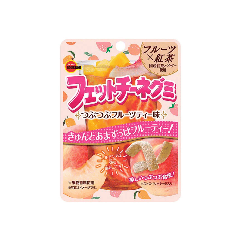 Bourbon Fettuccine Gummy Fruit Tea 47g