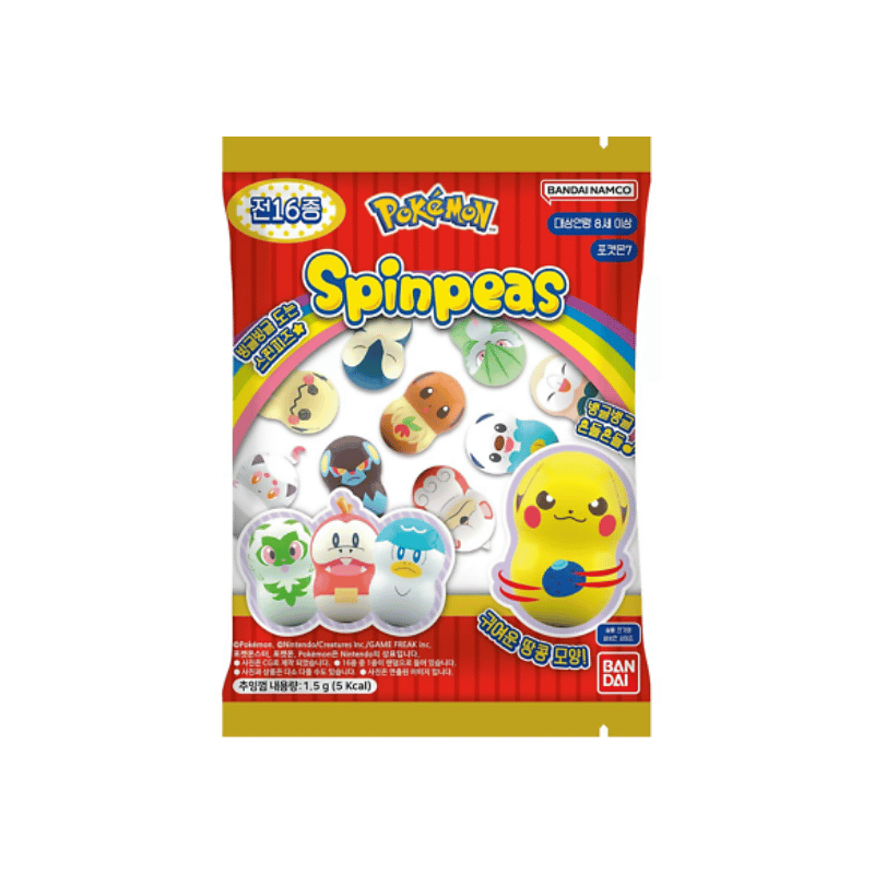Measty spinpeas fingure Pokemon 7 gum 1.5g