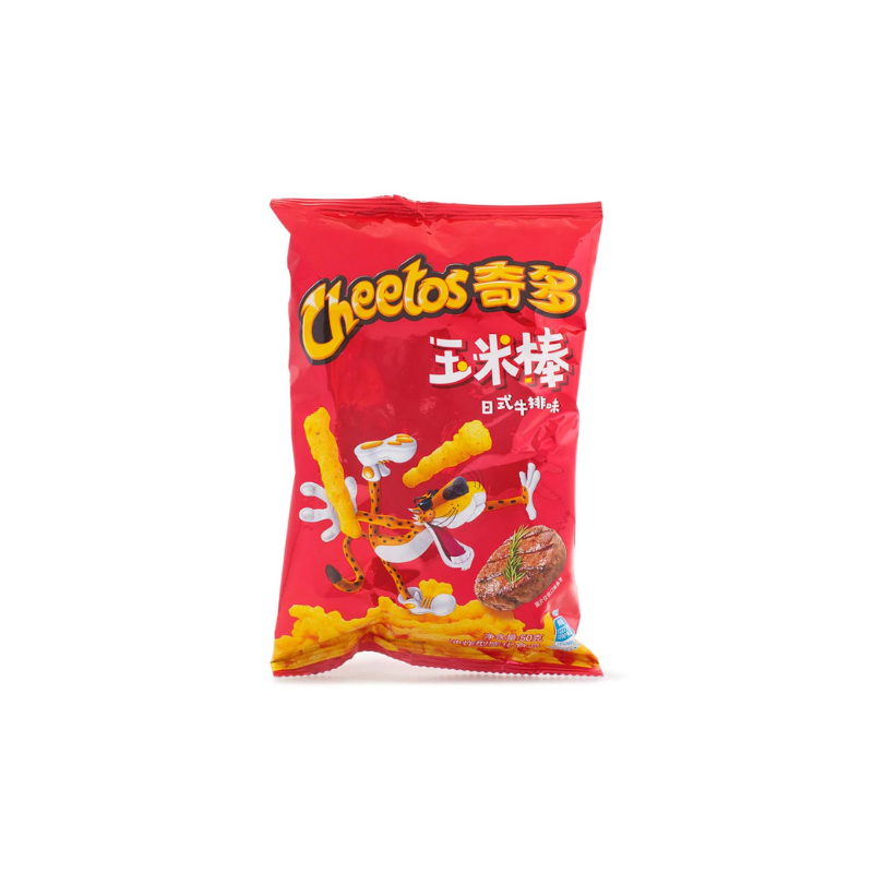 Cheetos corn cracker cob Japanese steak flavor 90g