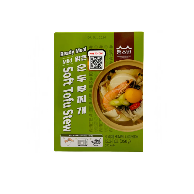 Haengsoban instant meal kit soft tofu stew mild 350g