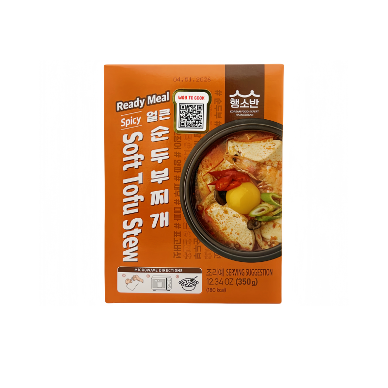 Haengsoban instant meal kit soft tofu stew spicy 350g