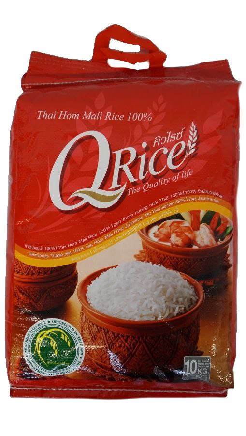 Q Rice Thai Hom Mali Jasmine rice 10KG