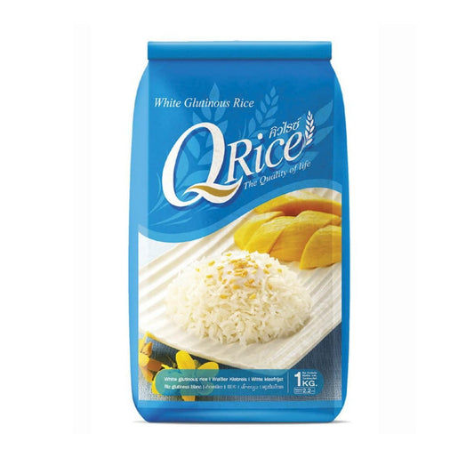 QRice White glutinous rice 1kg