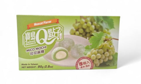 Q mico mochi grape flavor 80g