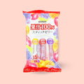 Ribon 100% fruit juice stick jelly 15pcs 225g