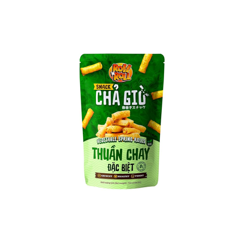 Roll N Roll fried spring roll snack vegetable 75g