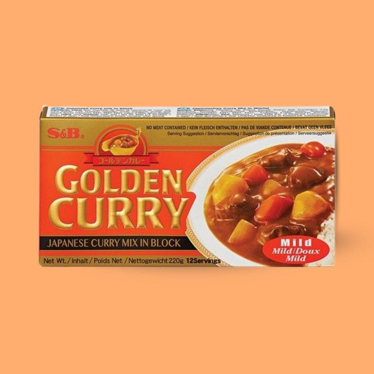 S&B golden curry Mild 220g