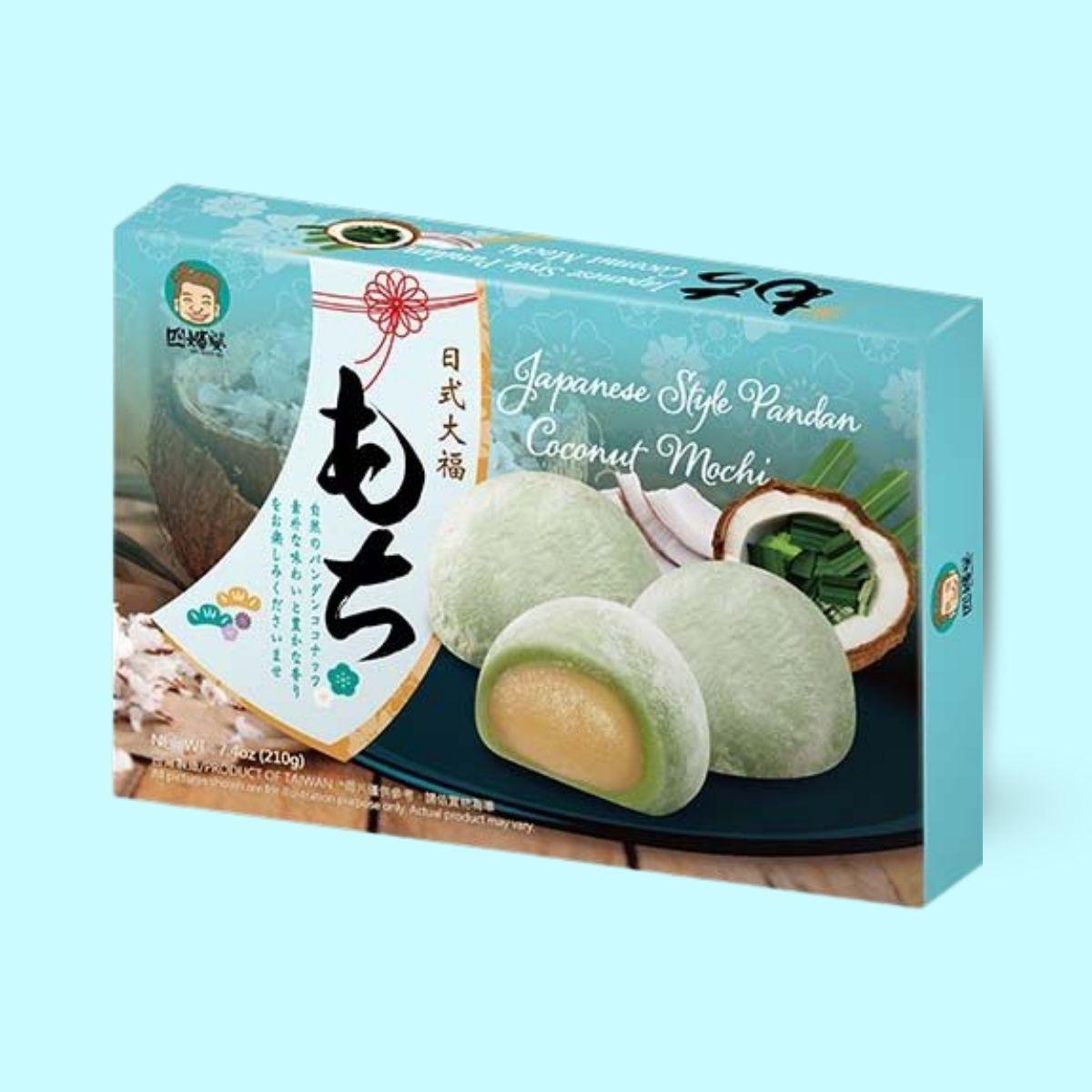 SSP Japanese style coconut pandan mochi 210g