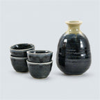 Sake_wine_set_for_four_blue_300ml_2