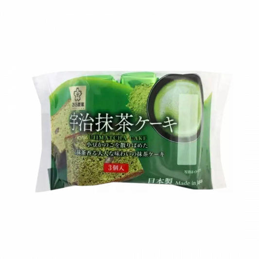 Sakura castella cake uji-matcha 130g