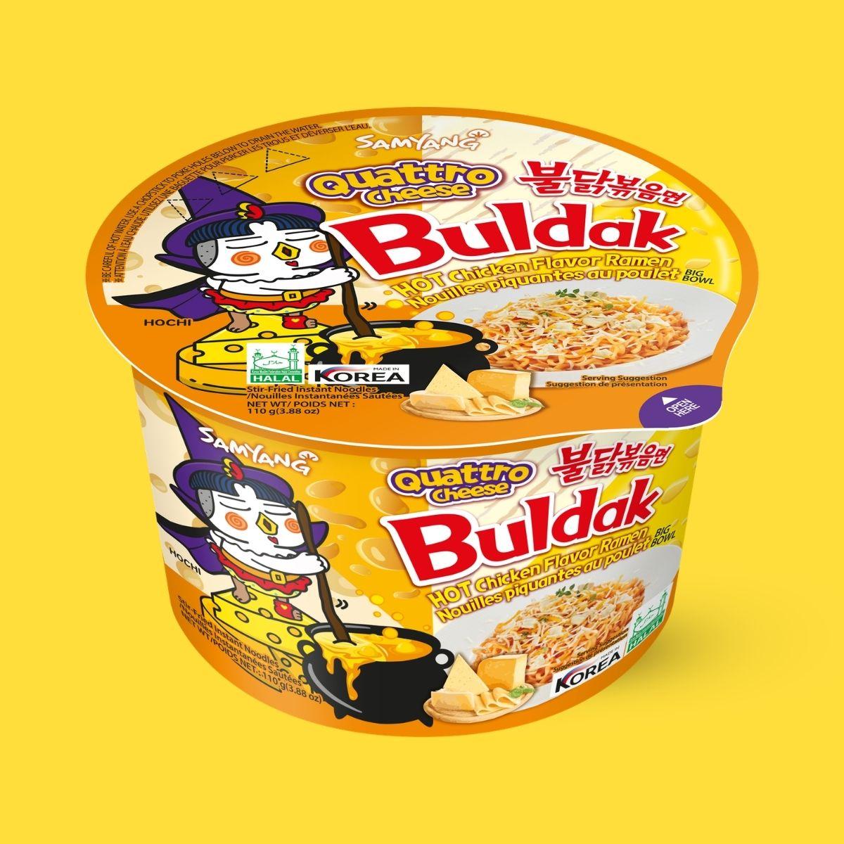 Samyang Buldak ramen big bowl quattro cheese 110g