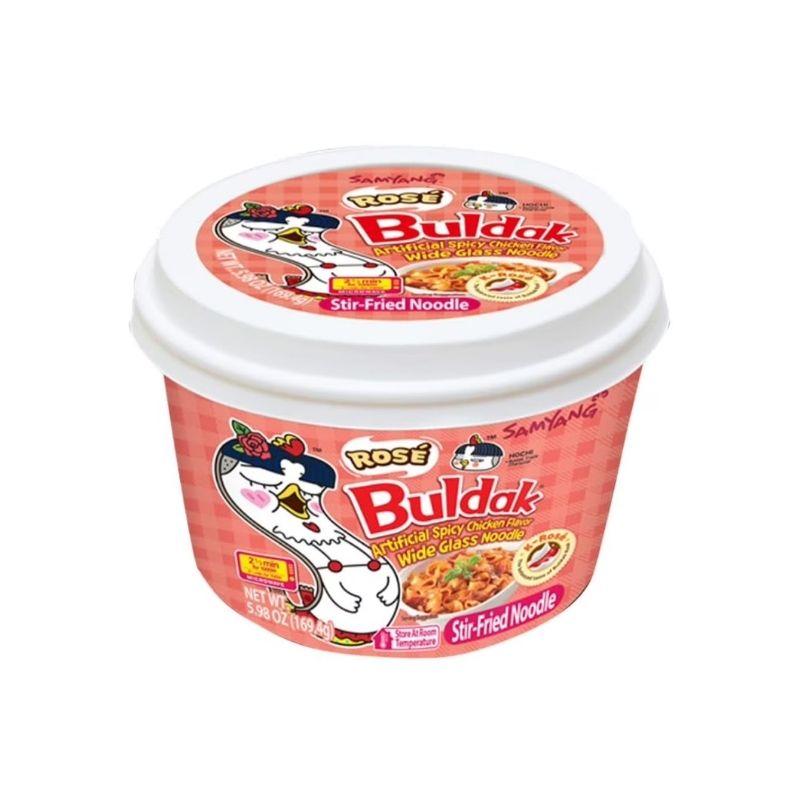 Samyang Buldak rose flat noodle 169.4g