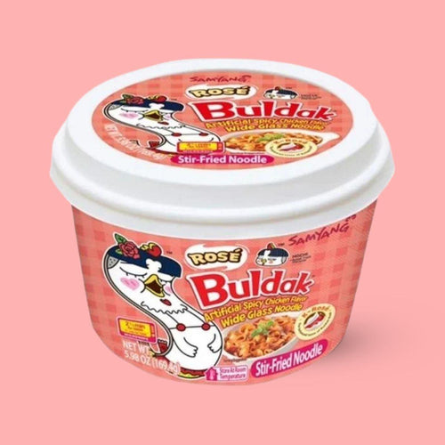 Samyang Buldak rose flat noodle 169.4g