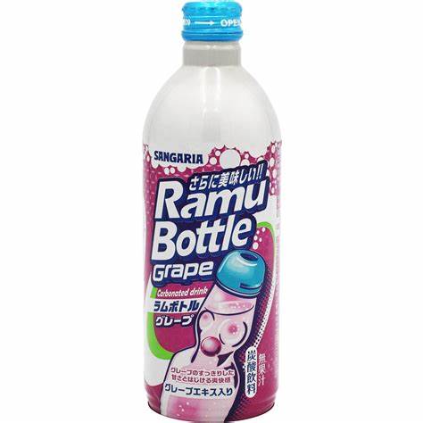 Sangaria Ramu bottle grape soda 500ml / viinirypäle sooda