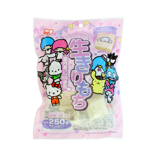 Sanrio characters printed rice cake name kirimochi 250g / riisikaku