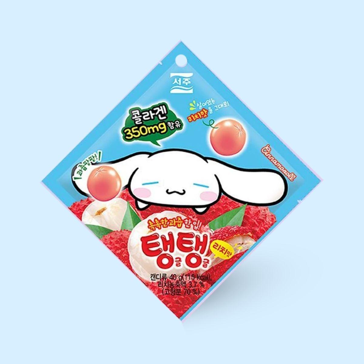Seoju Sanrio Tang Tang jelly lychee 40g