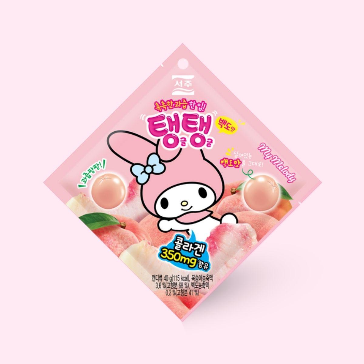 Seoju Sanrio Tang Tang jelly peach 40g