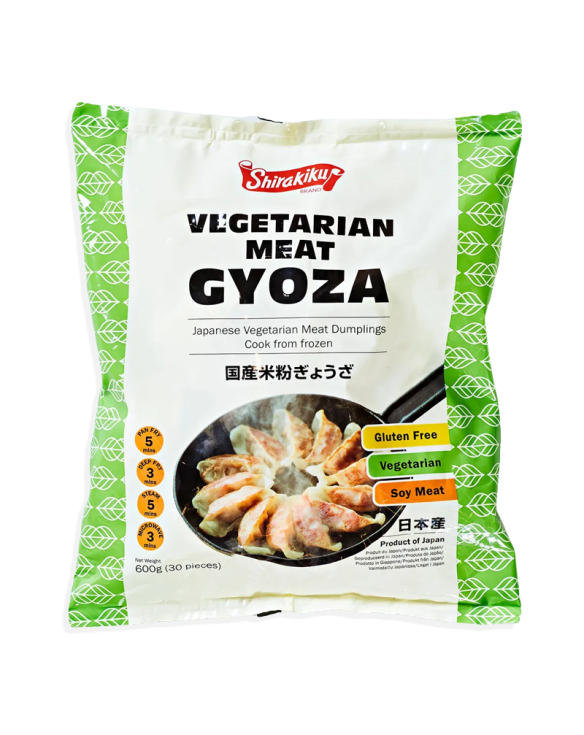 Shirakiku Vegetarian gluten-free gyoza 600g / kasvisruoka gluteeniton gyoza