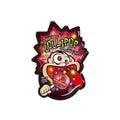 Striking lollipop with popping candy strawberry flavour 13.8g