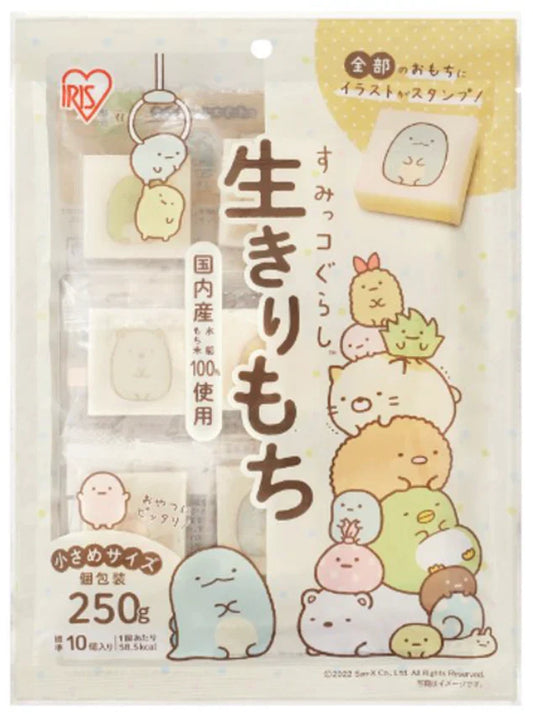 Sumikko Gurashi characters printed rice cake name kirimochi 250g / riisikaku