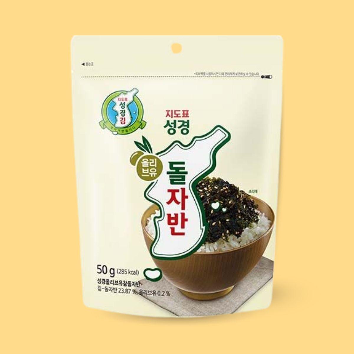 Sung Gyung seaweed flakes seasoned with olive oil 50g
